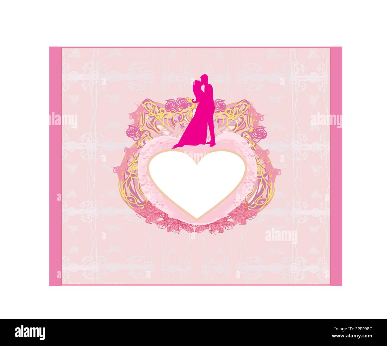 wedding dancing couple background Stock Vector Image & Art - Alamy
