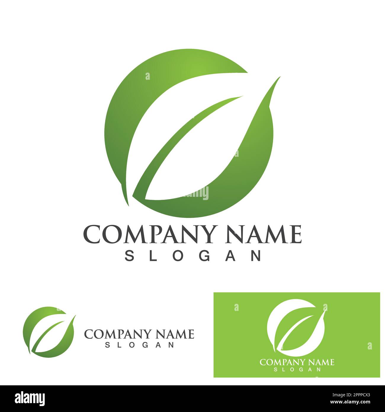 Green leaf ecology Logo nature element Stock Vector Image & Art - Alamy