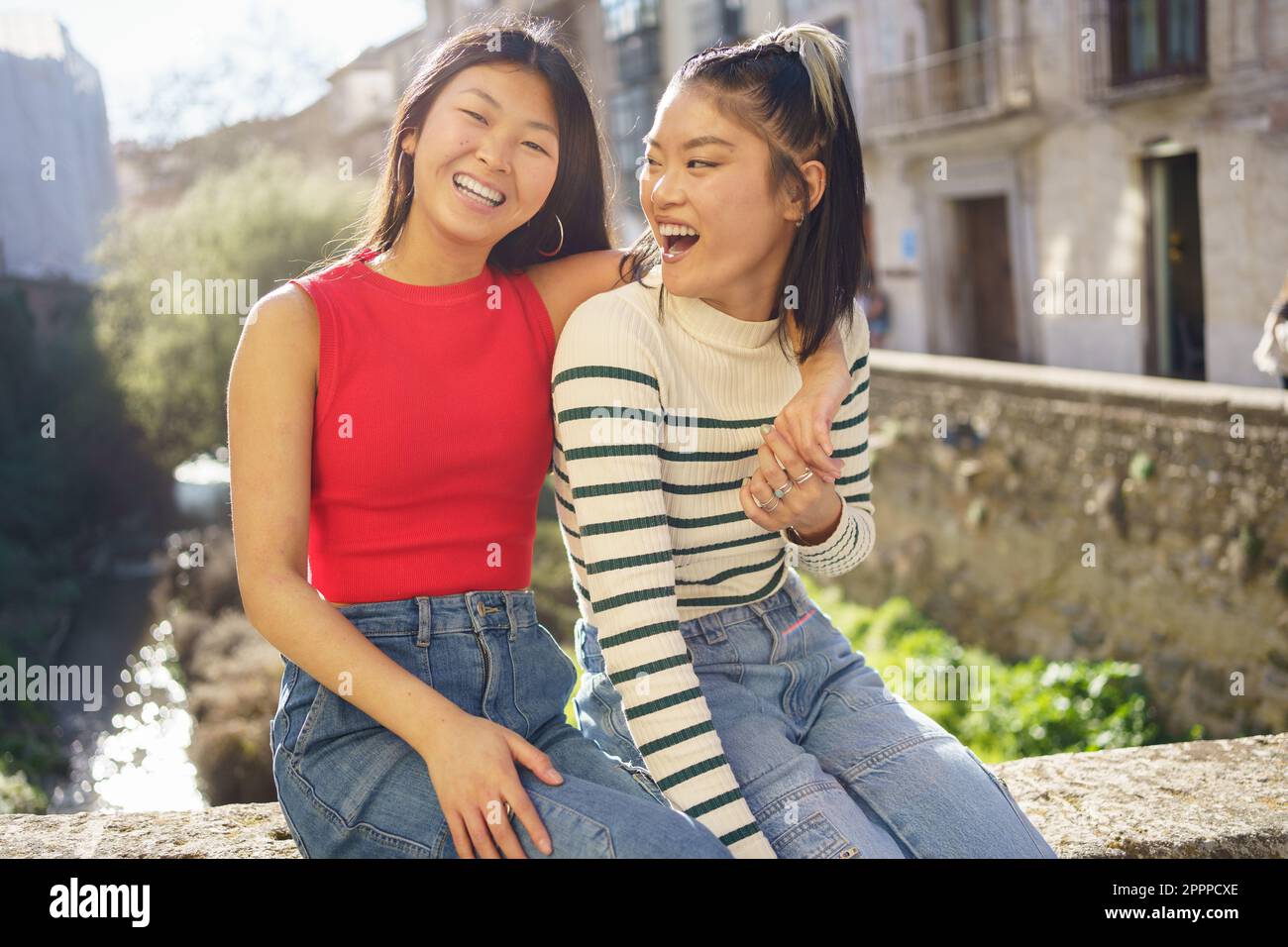 Positive asian lady having hi-res stock photography and images - Alamy