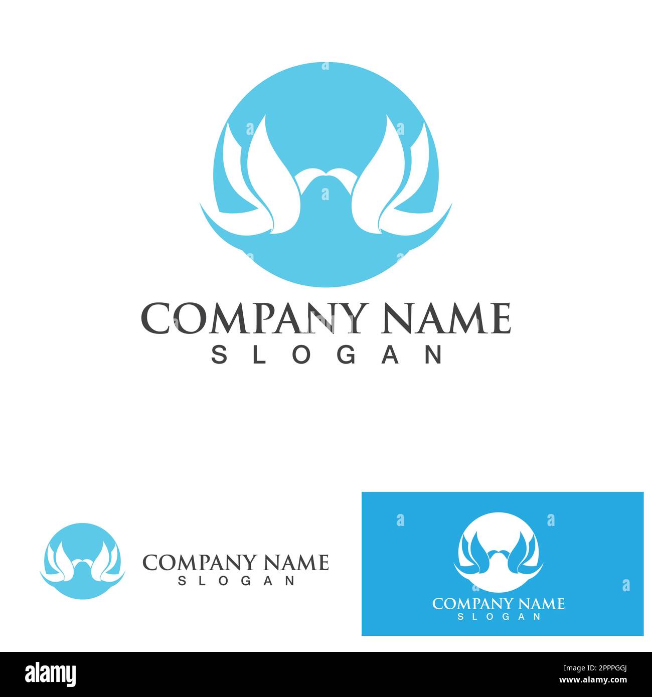 bird logo vector icon design template Stock Vector Image & Art - Alamy