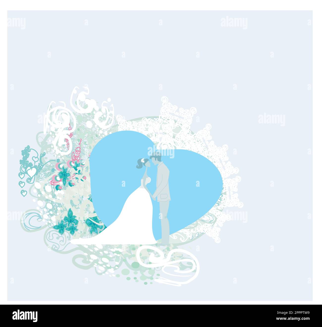 wedding dancing couple background Stock Vector Image & Art - Alamy