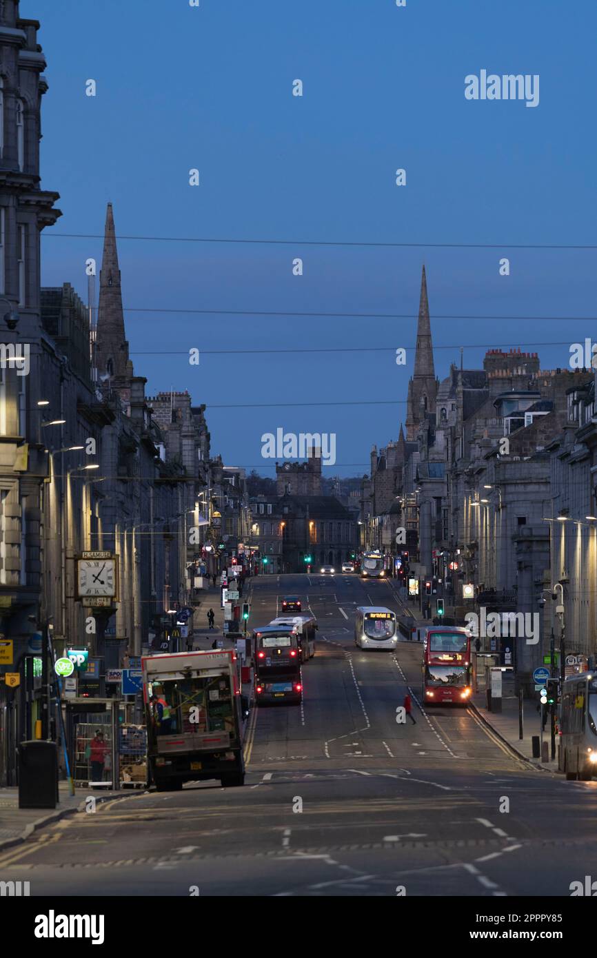 Photo inspiration: Picture Idea: Buses And A Delivery Lorry On Union Street In The
