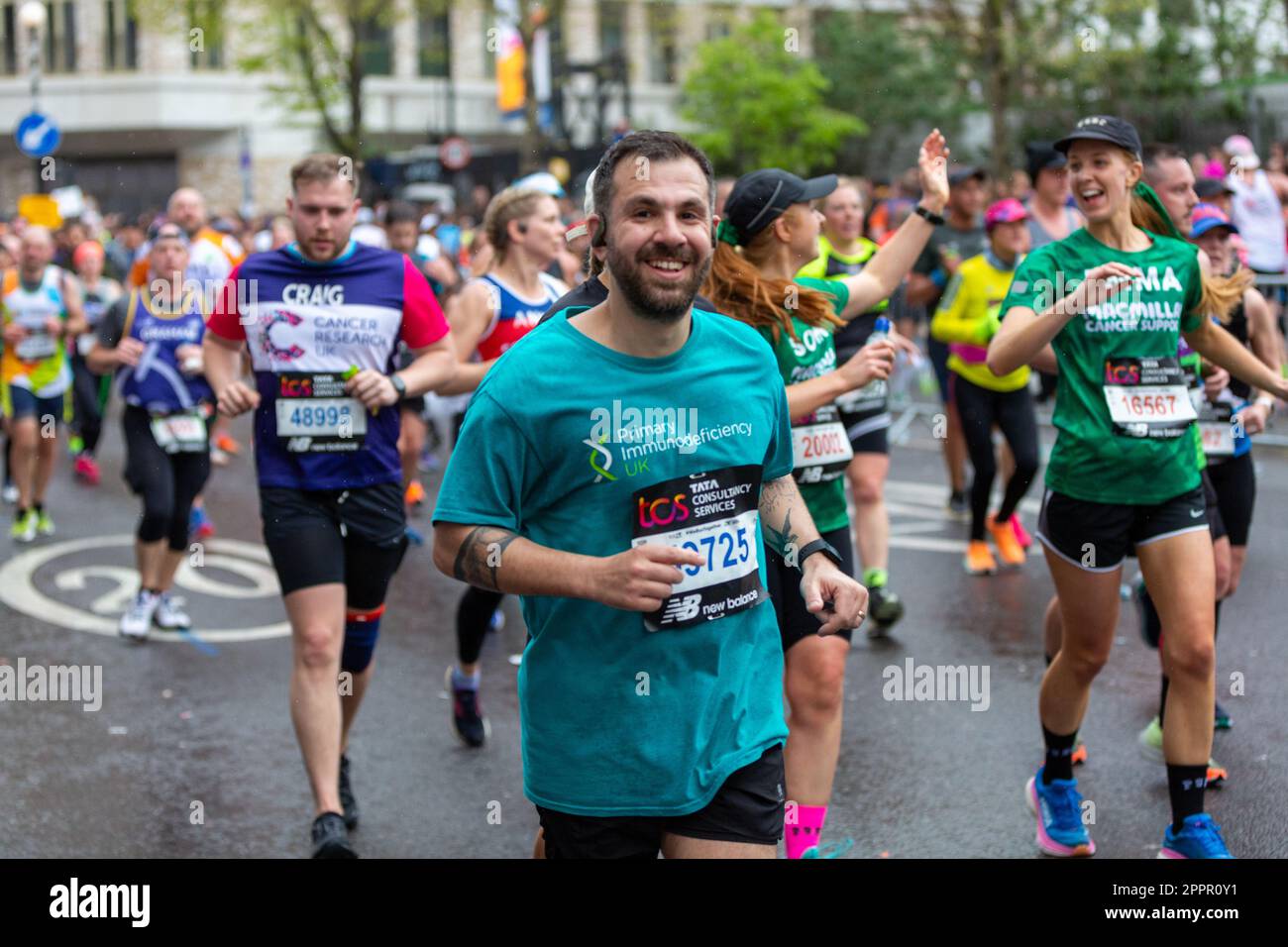 TCS London Marathon April 2023 Stock Photo Alamy