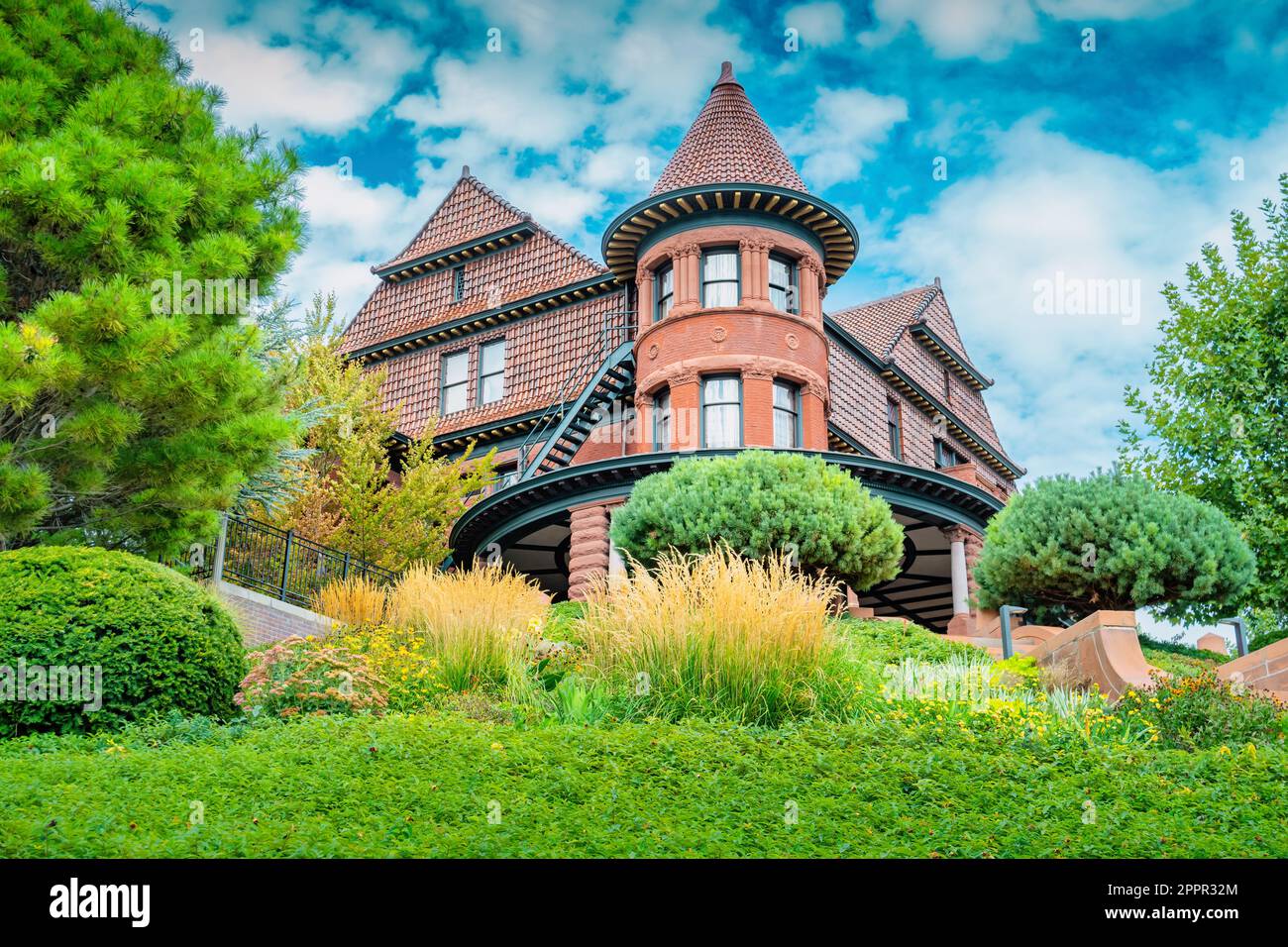 The historic McCune Mansion in Salt Lake City Utah, USA Stock Photo - Alamy