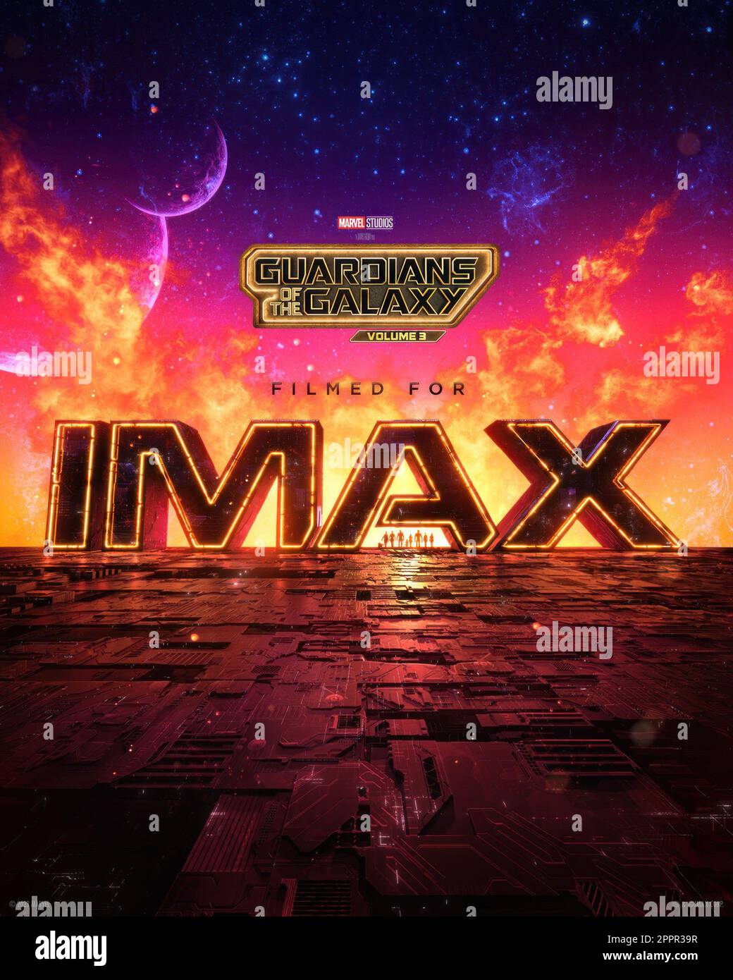 【レア】マーベルズ　IMAXポスター　A3 Official IMAX Poster for 'Guardians of the Galaxy Vol. 3
