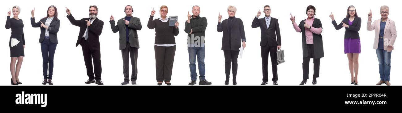 group of businessmen showing thumbs up isolated Stock Photo - Alamy