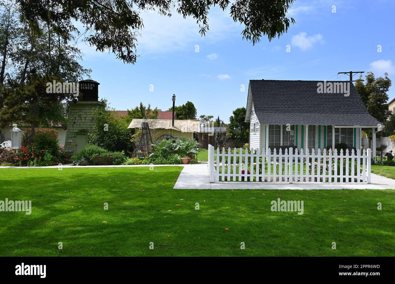 FOUNTAIN VALLEY, CALIFORNIA 18 APR 2023 Heritage Park in the City of Fountain Valley Civic