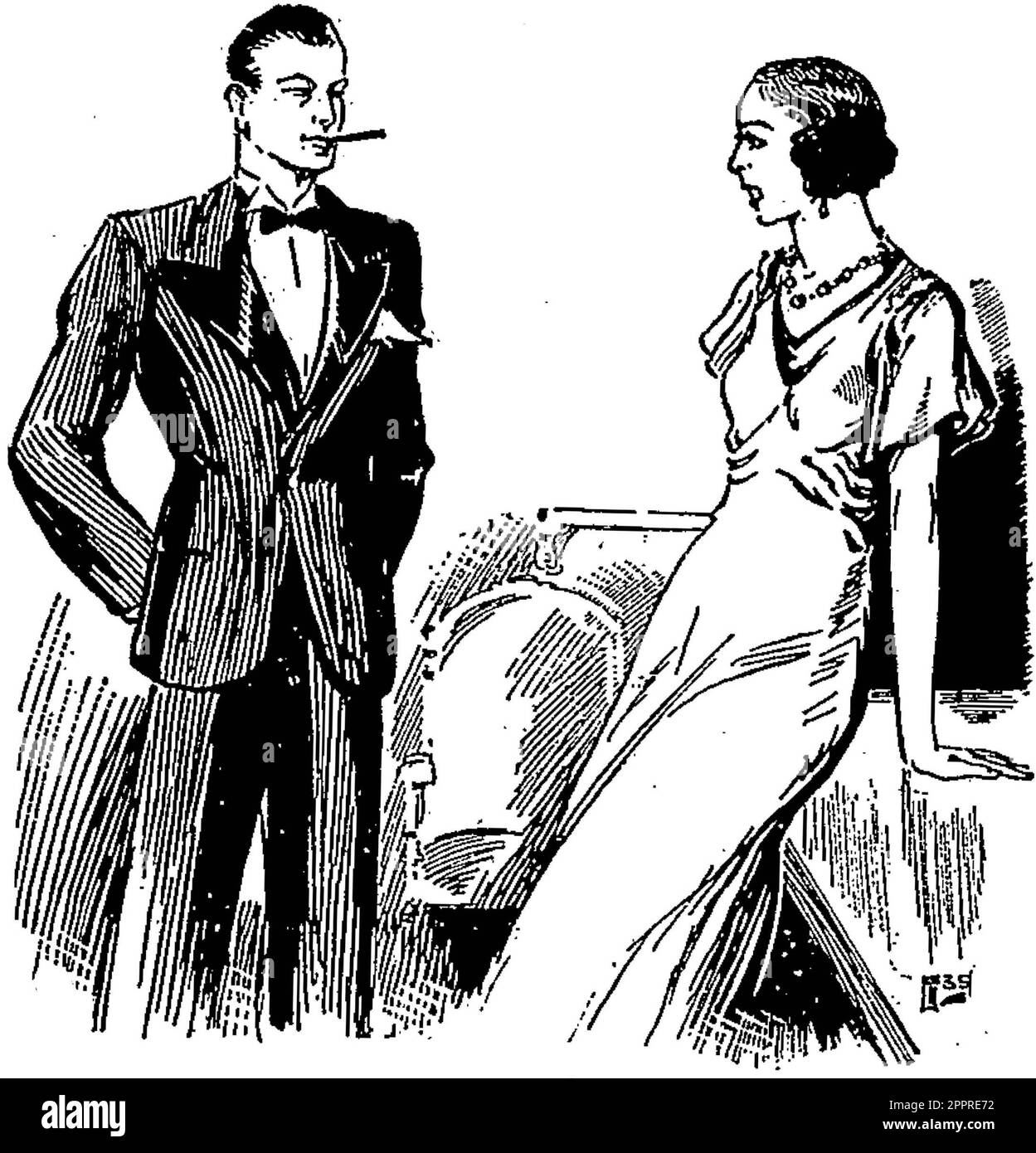 Characters - couples Stock Photo - Alamy