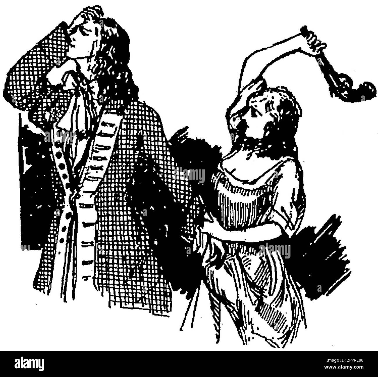 Characters - couples Stock Photo - Alamy