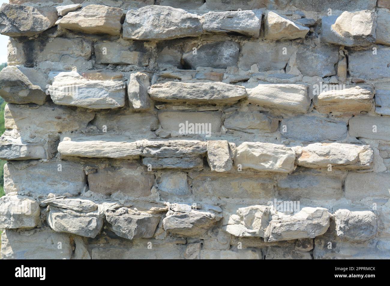 Texture of old stone wall as background, closeup Stock Photo - Alamy