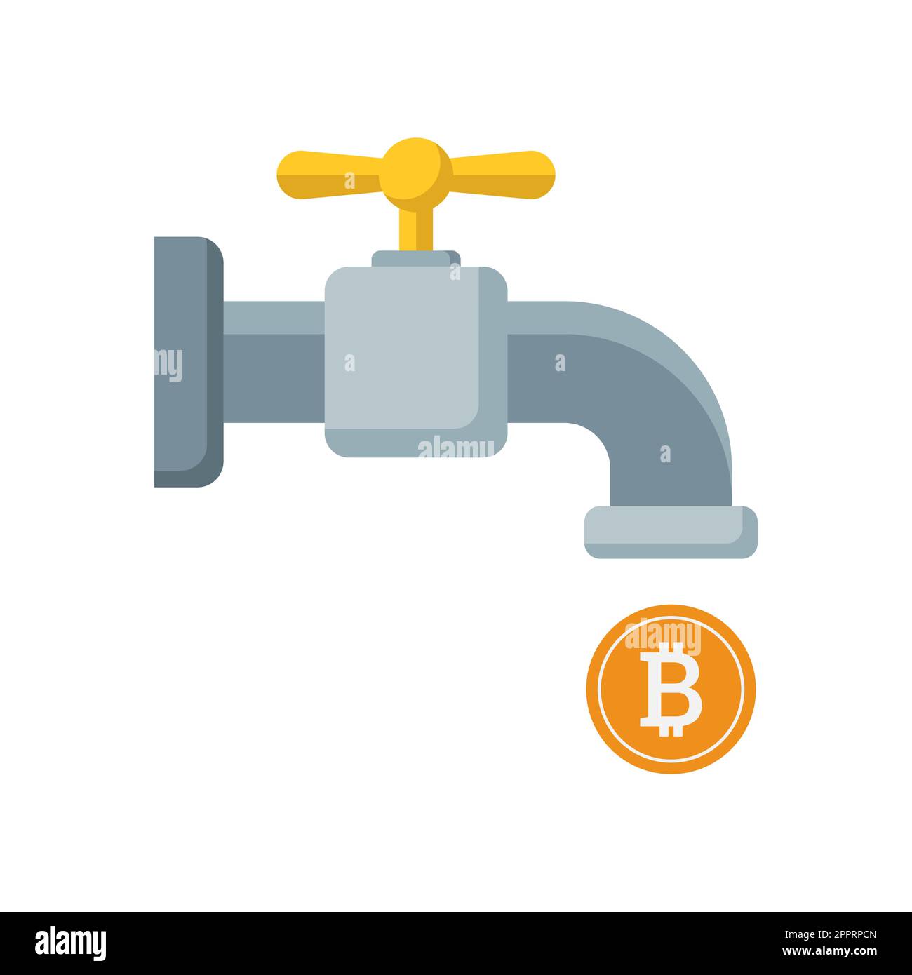 Cryptocurrency faucet hi-res stock photography and images - Alamy