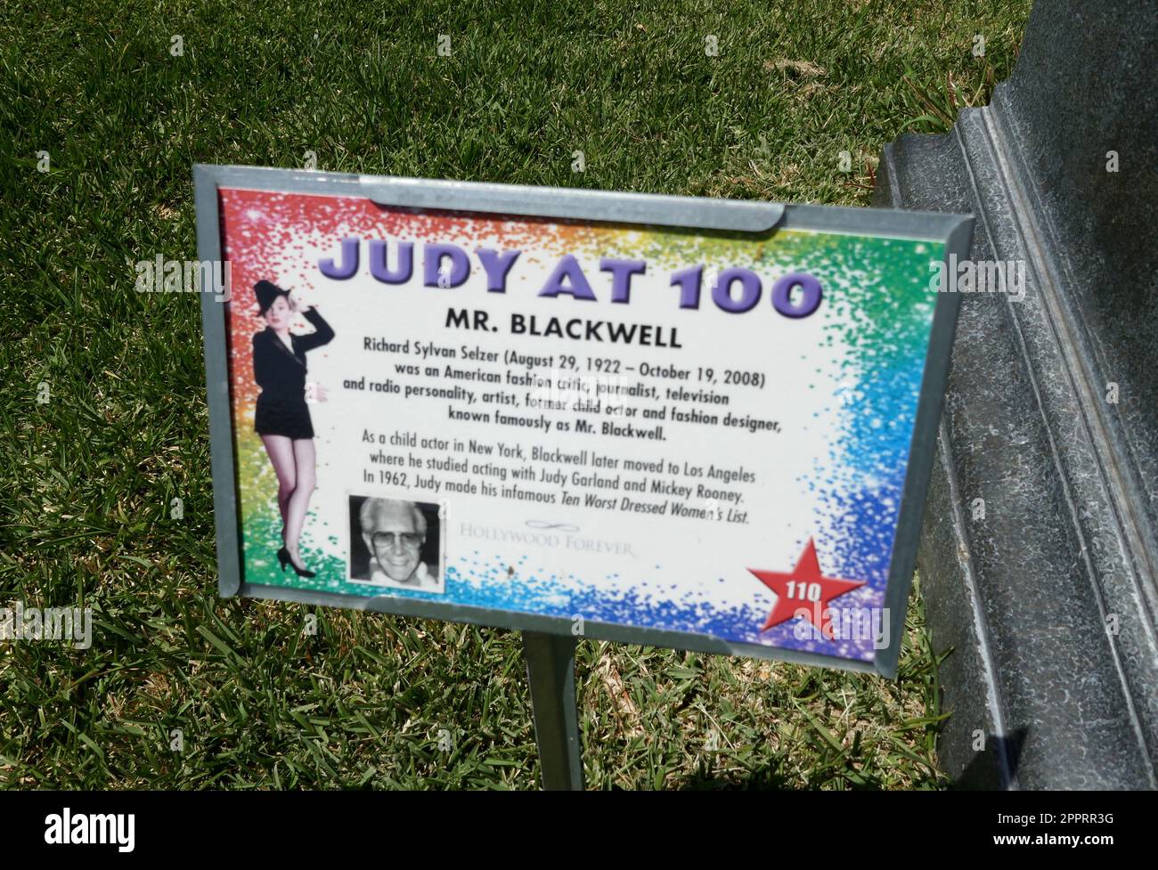 Los Angeles, California, USA 20th April 2023 Judy Garland 100 Marker at