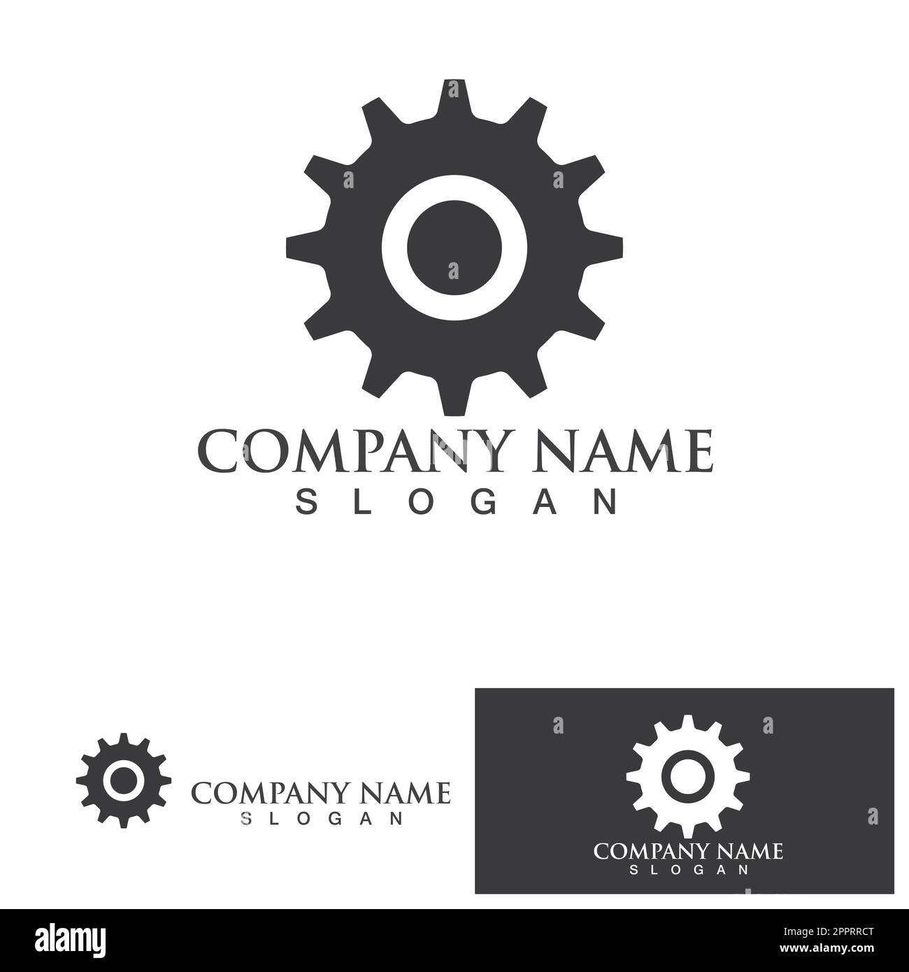 Gear Logo Template vector icon Stock Vector Image & Art Alamy