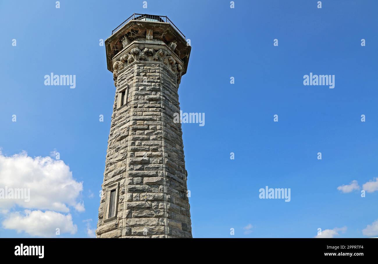 Roosevelt Island lighthouse, New York City Stock Photo Alamy
