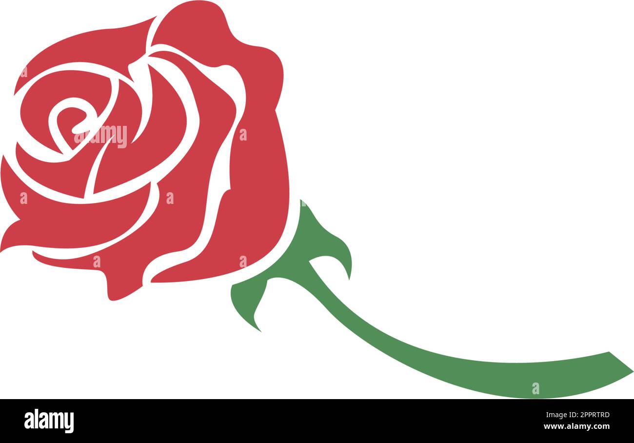 Red roses icon design illustration Stock Vector Image & Art - Alamy