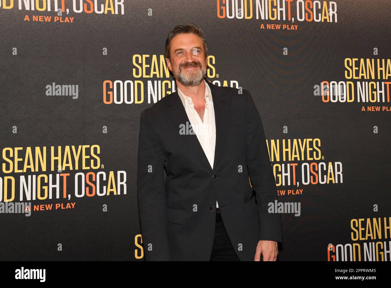 New York, USA. 24th Apr, 2023. Raul Esparza attends the 'Good Night, Oscar' Broadway opening night at the Belasco Theatre in New York, NY on April 24, 2023. (Photo by Efren Landaos/Sipa USA) Credit: Sipa USA/Alamy Live News Stock Photo