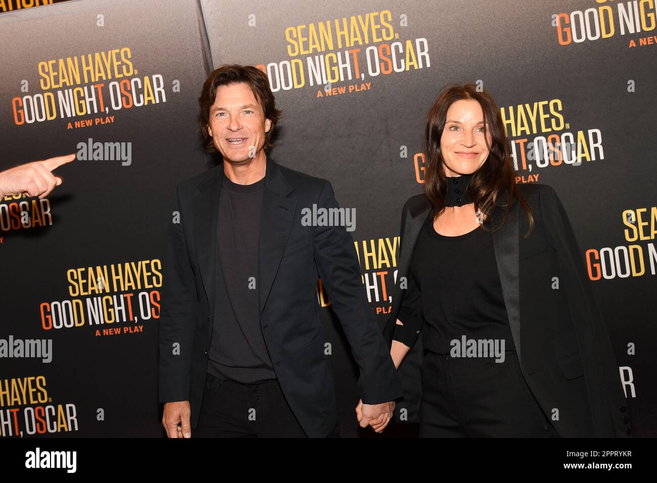 New York, USA. 24th Apr, 2023. Jason Bateman and Amanda Anka attend the ...