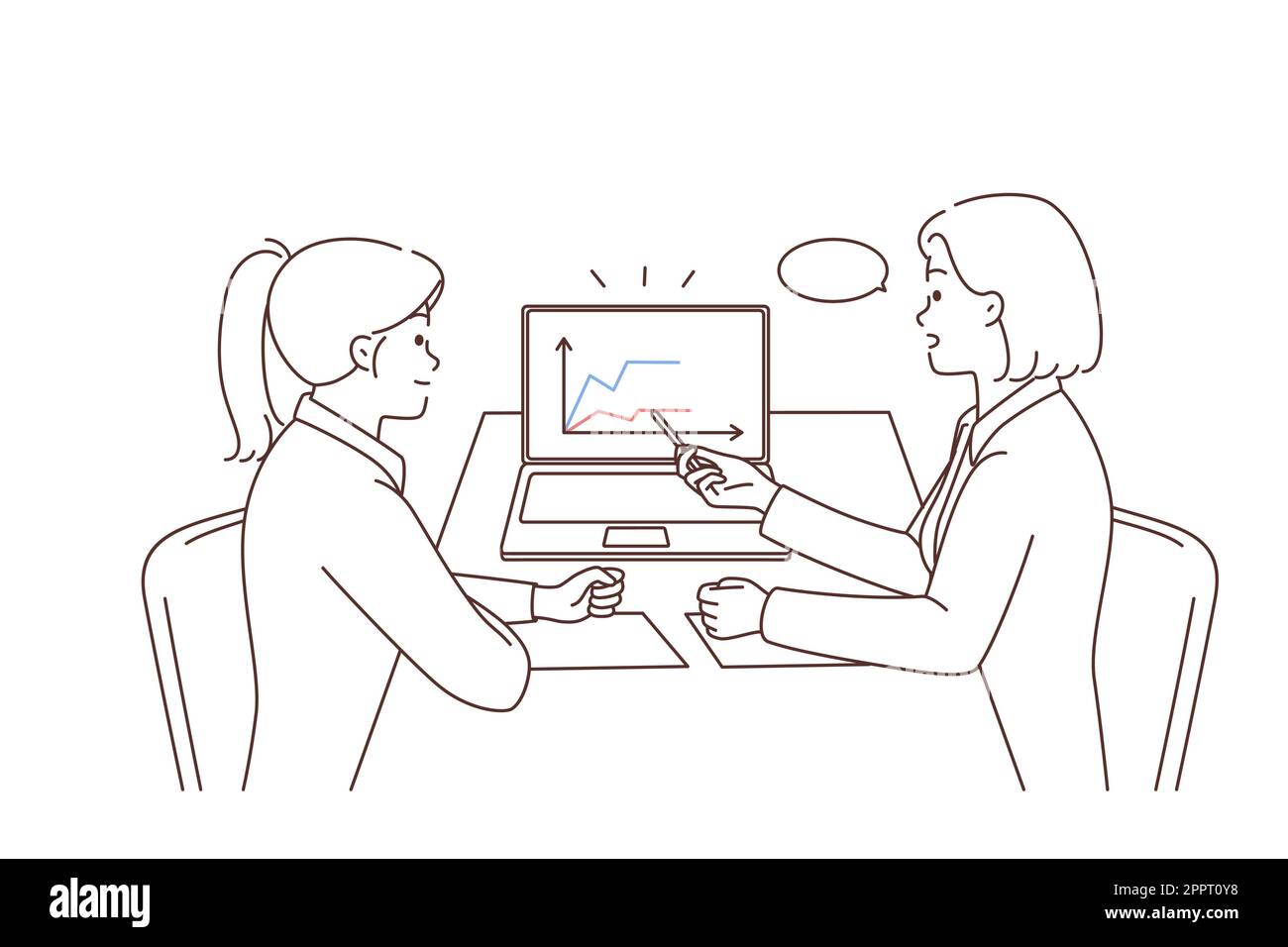 Briefing women Cut Out Stock Images & Pictures - Alamy