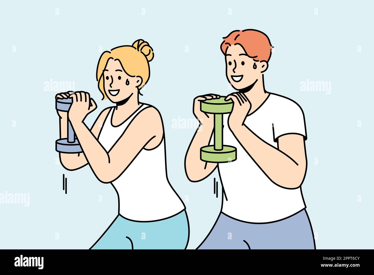 Athletes wife Stock Vector Images Alamy