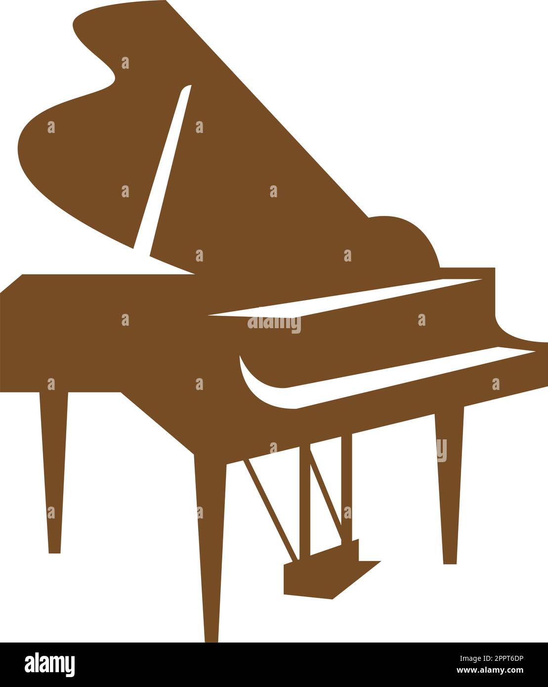 Piano logo icon design Stock Vector Image & Art - Alamy
