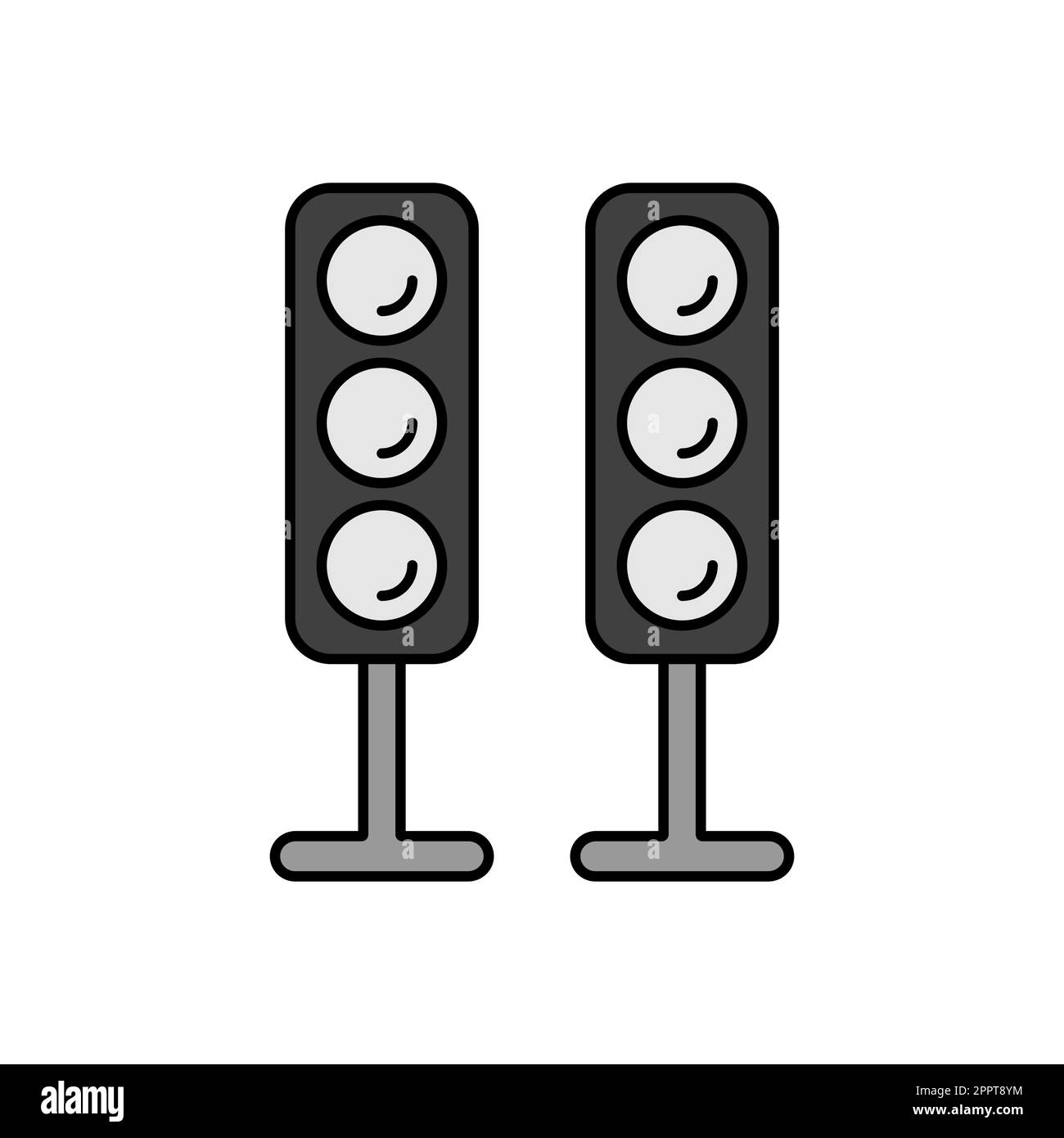 Sound system speakers vector greyscale icon Stock Vector Image & Art ...