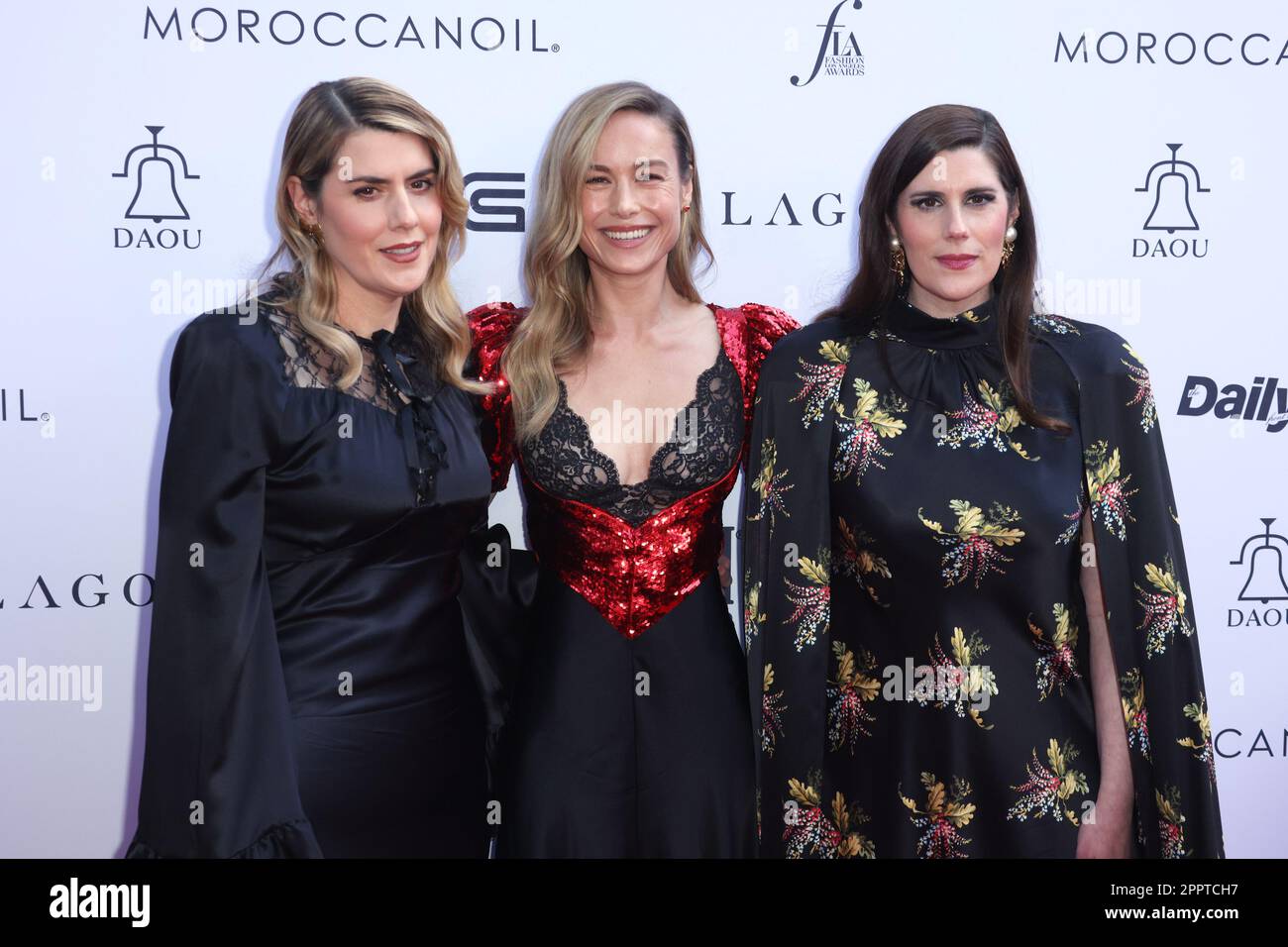 Kate Mulleavy, Brie Larson, Laura Mulleay attend Daily Front Row's 7th
