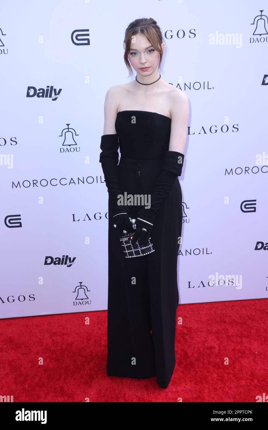 Emma Myers attends Daily Front Row's 7th annual Fashion Los Angeles