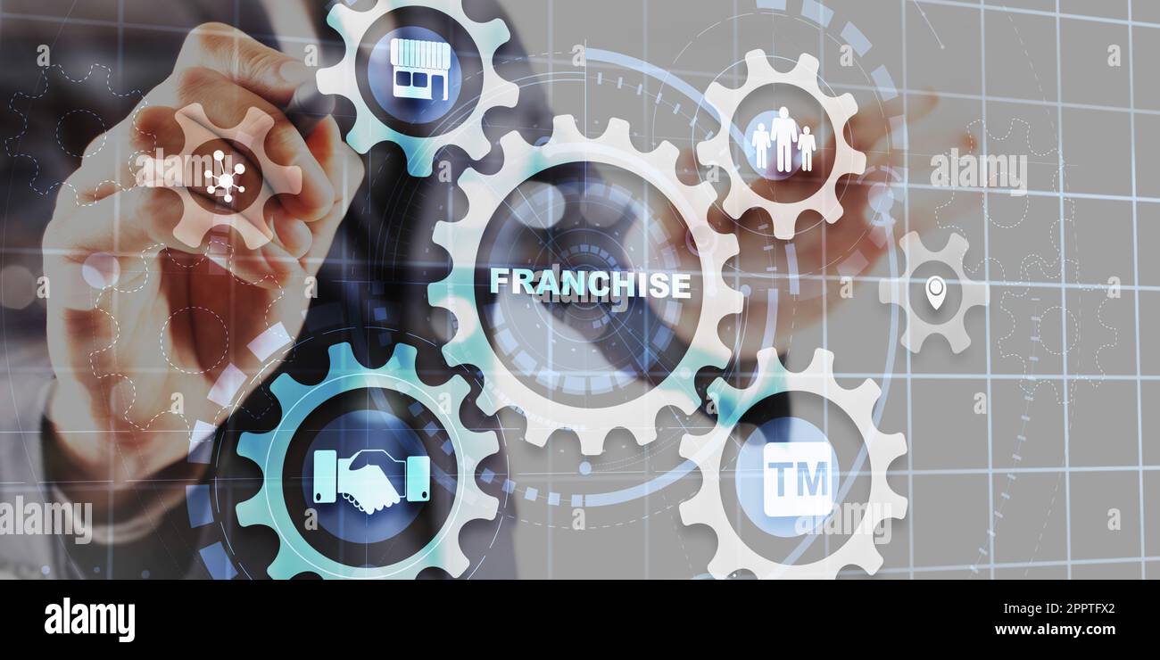 Franchise Marketing Branding Retail and Business Work Mission Concept ...