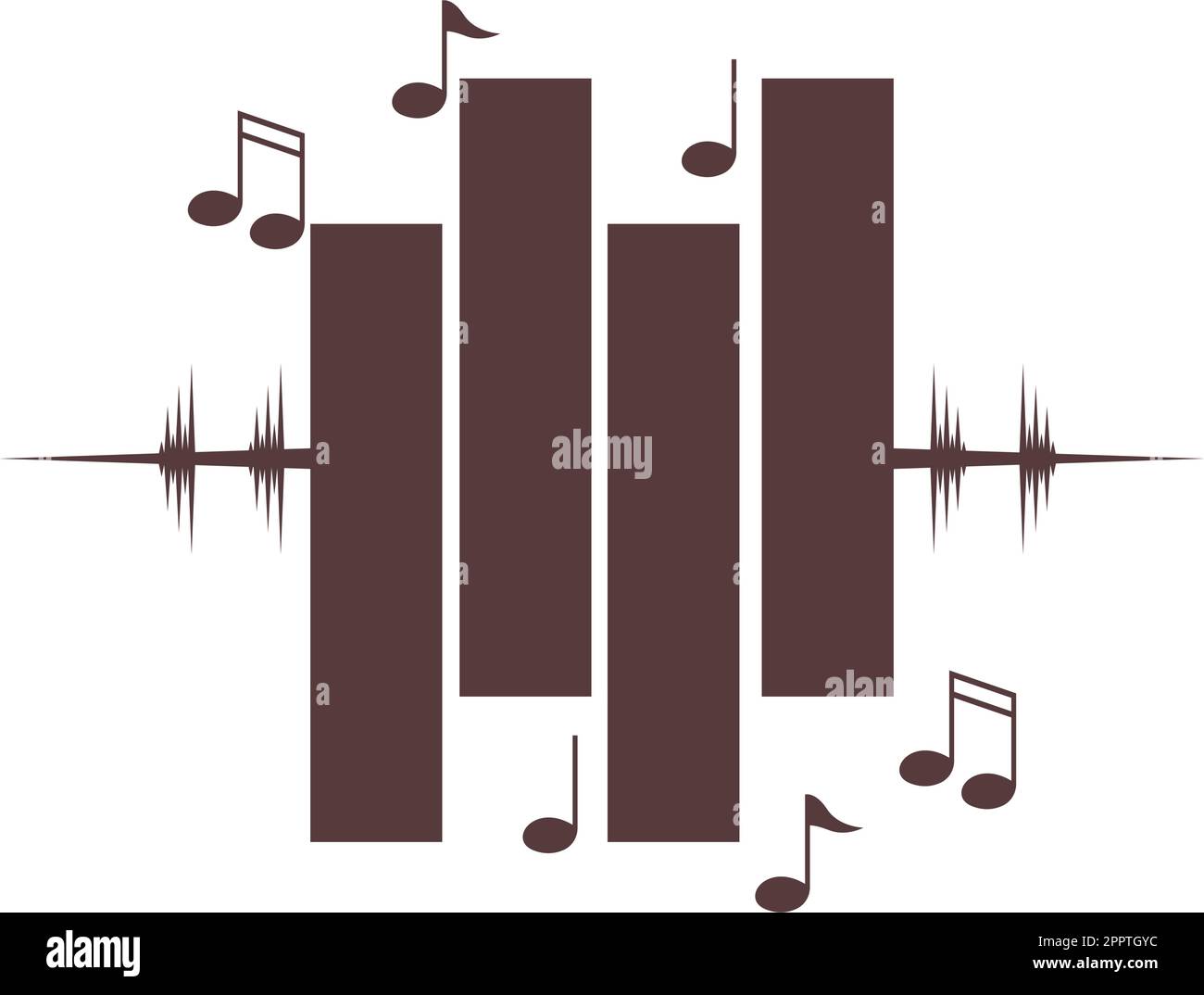 Piano logo icon design Stock Vector Image & Art - Alamy