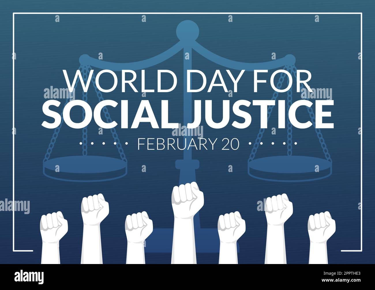 World Day of Social Justice on February 20 with Scales or Hammer for a ...