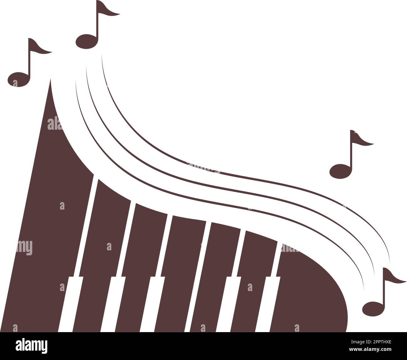 Piano logo icon design Stock Vector Image & Art - Alamy