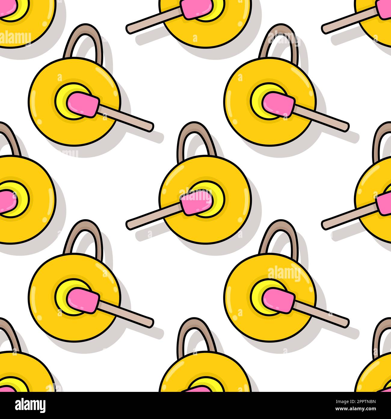 gong instrument seamless pattern textile print. repeat pattern ...