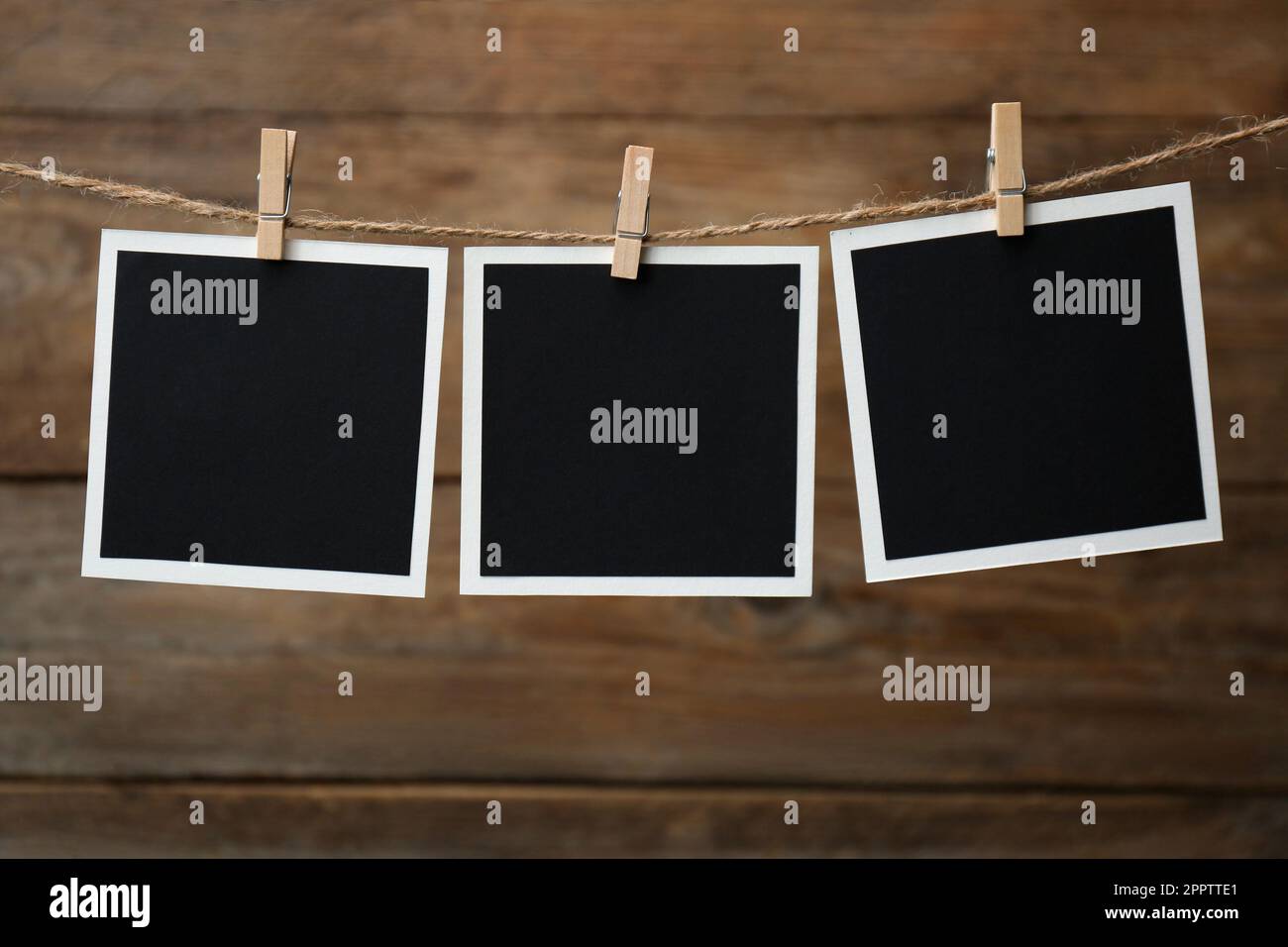 Blank frames against wall hi-res stock photography and images - Alamy