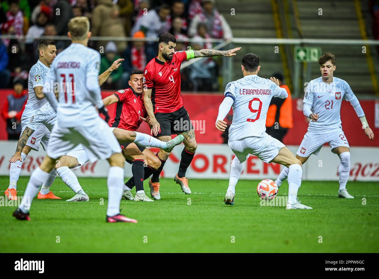 WARSAW, POLAND MARCH 27, 2023 European qualifiers EURO 2024 gropu