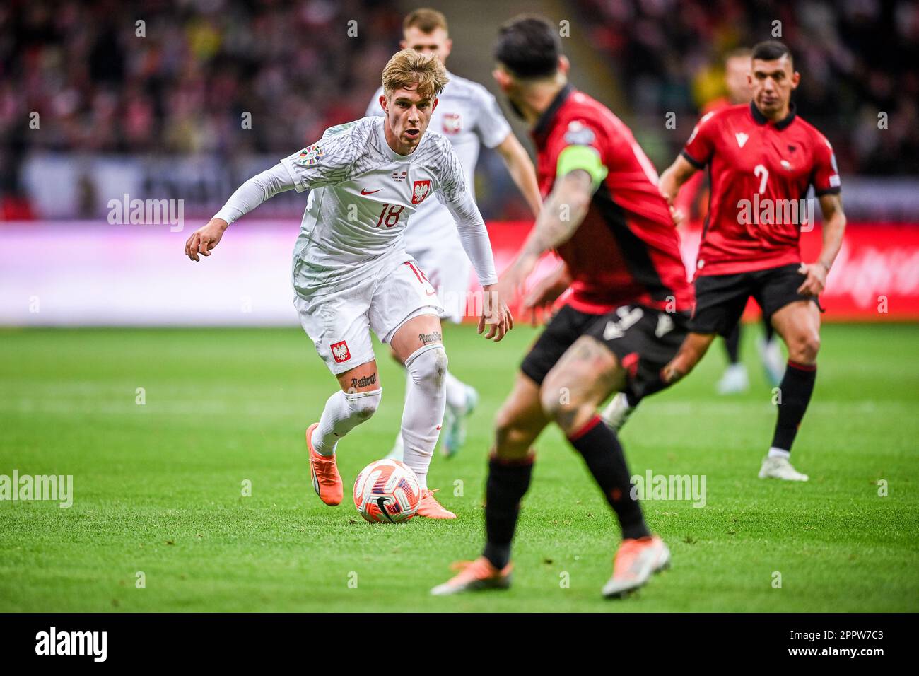 WARSAW, POLAND MARCH 27, 2023 European qualifiers EURO 2024 gropu