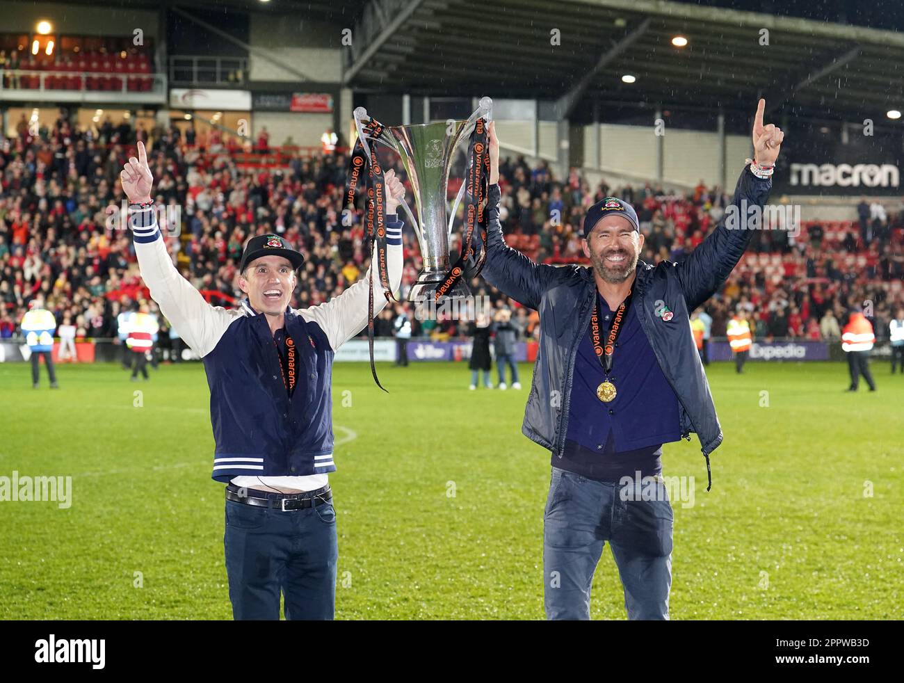 File photo dated 22042023 of Wrexham coowners Rob McElhenney and