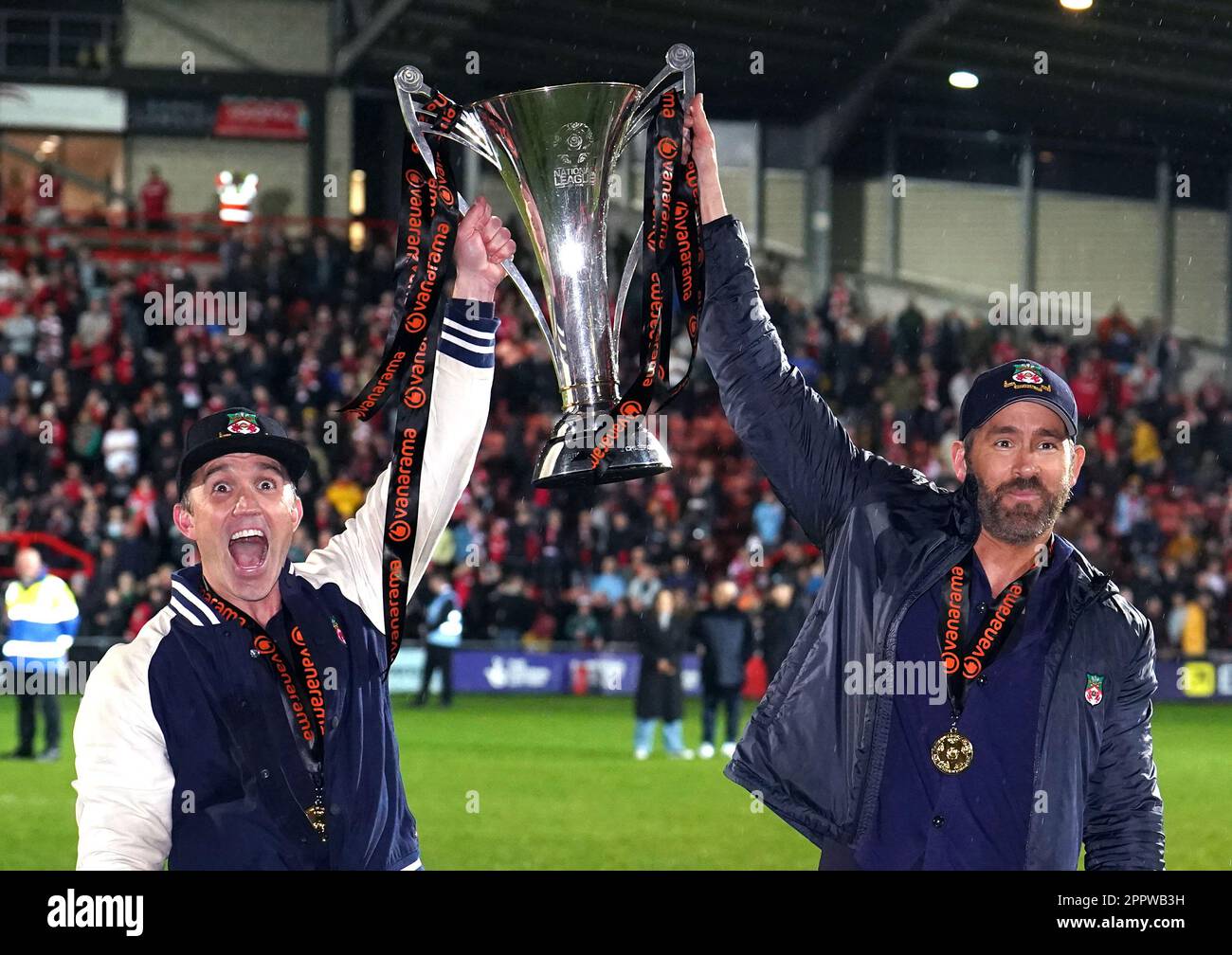 File photo dated 22042023 of Wrexham coowners Rob McElhenney and