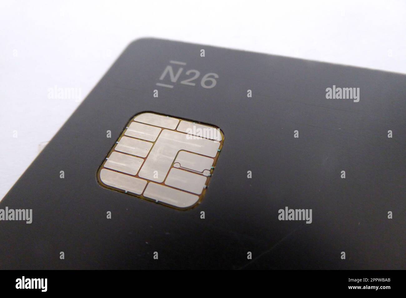 N 26 / Kreditkarte / Credit Card / Online-Bank / Logo / Schriftzug Stock Photo