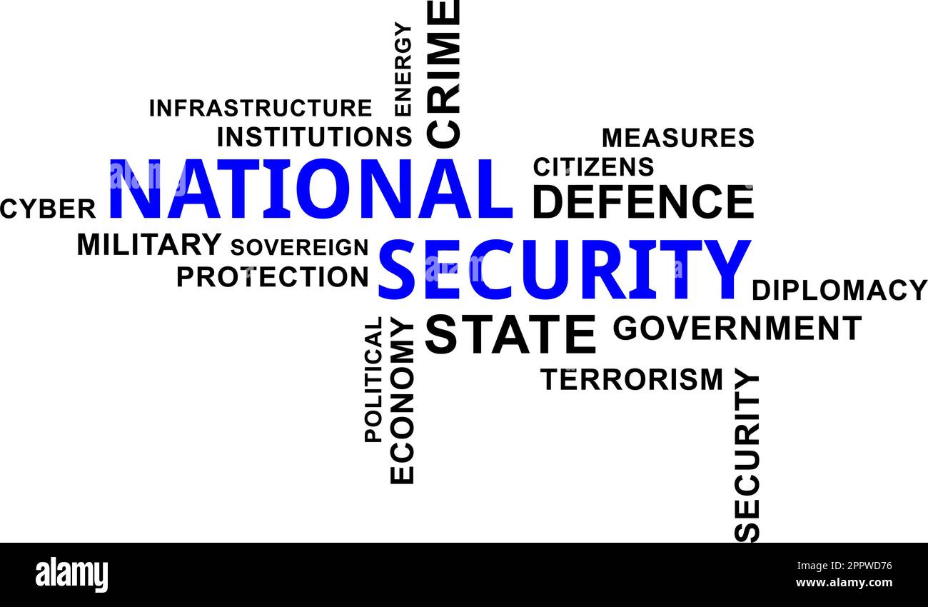 word cloud national security Stock Vector Image & Art Alamy
