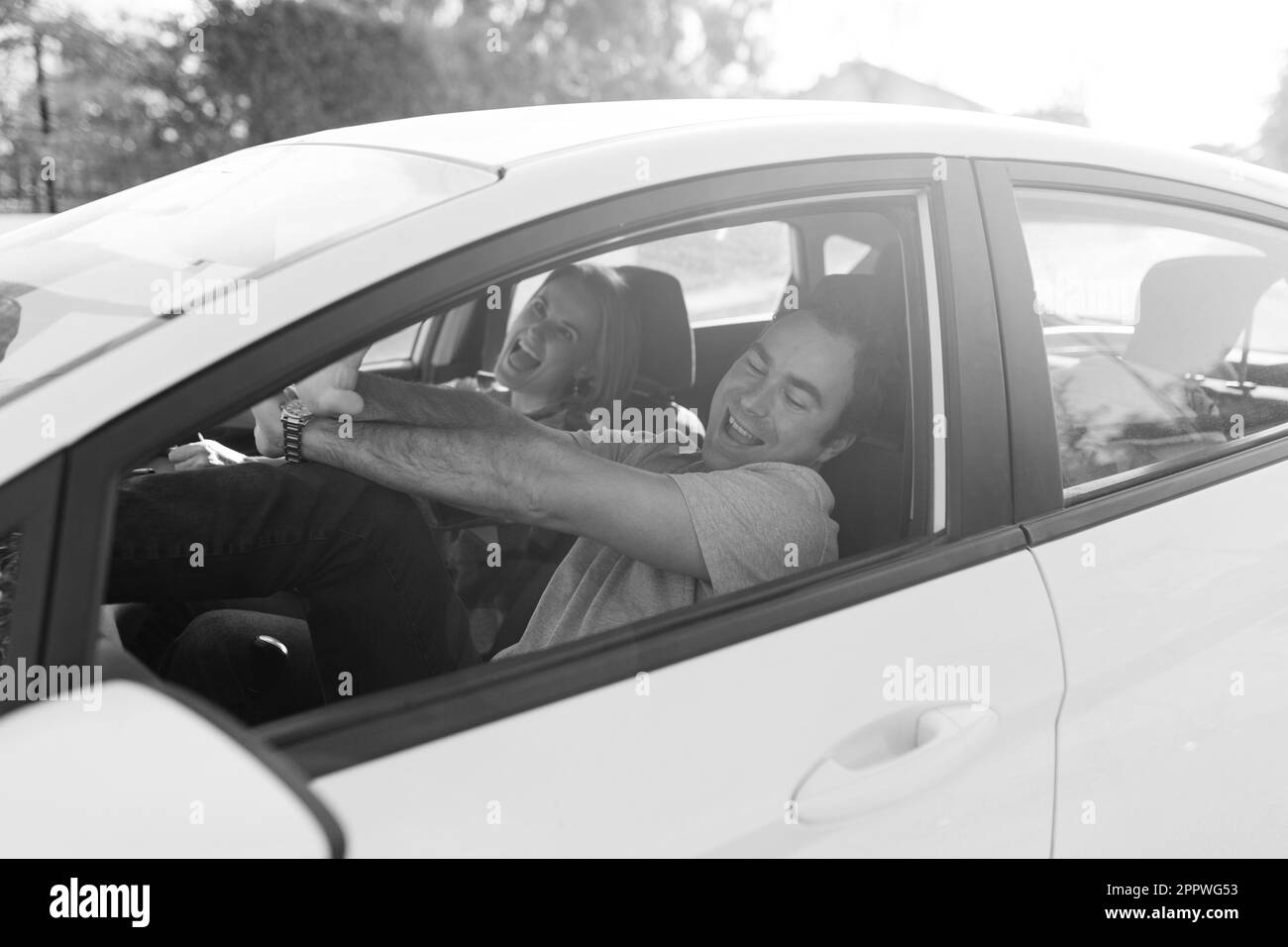 Inside millennial Black and White Stock Photos Images Alamy