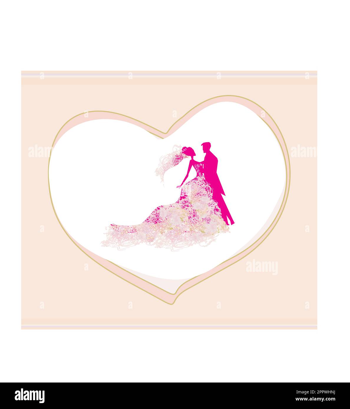 wedding dancing couple background Stock Vector Image & Art - Alamy