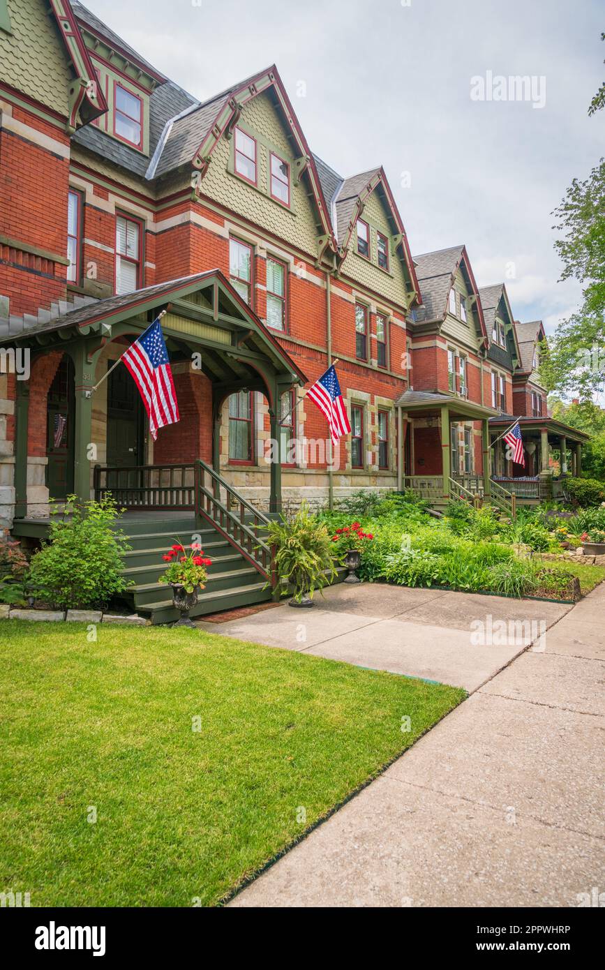 The Historic Pullman National Monument Stock Photo
