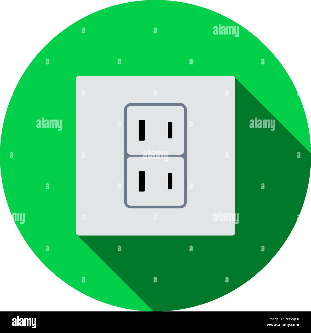 Japan Electrical Socket Icon Stock Vector Image & Art Alamy