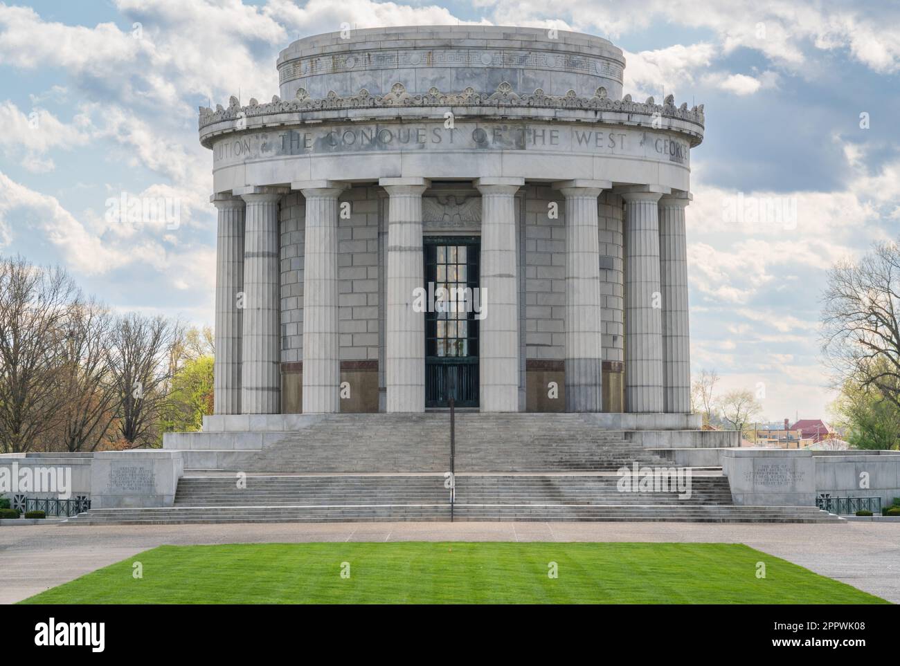 The Rogers Clark National Historical Park Stock Photo Alamy