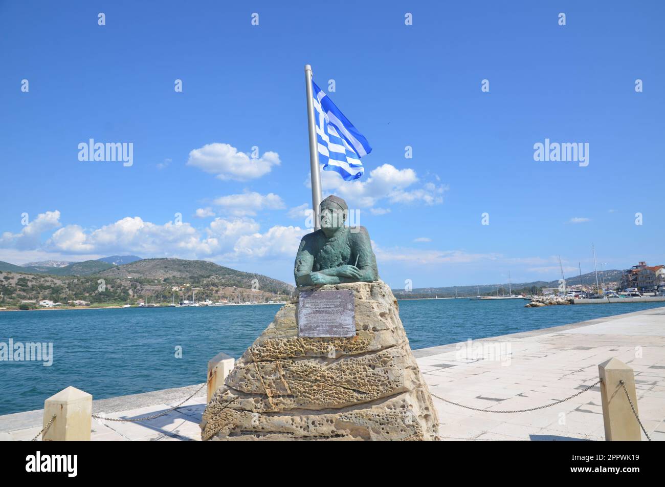 Greece, Ionian sea, Kefalonia island Argostoli town (sea water mill