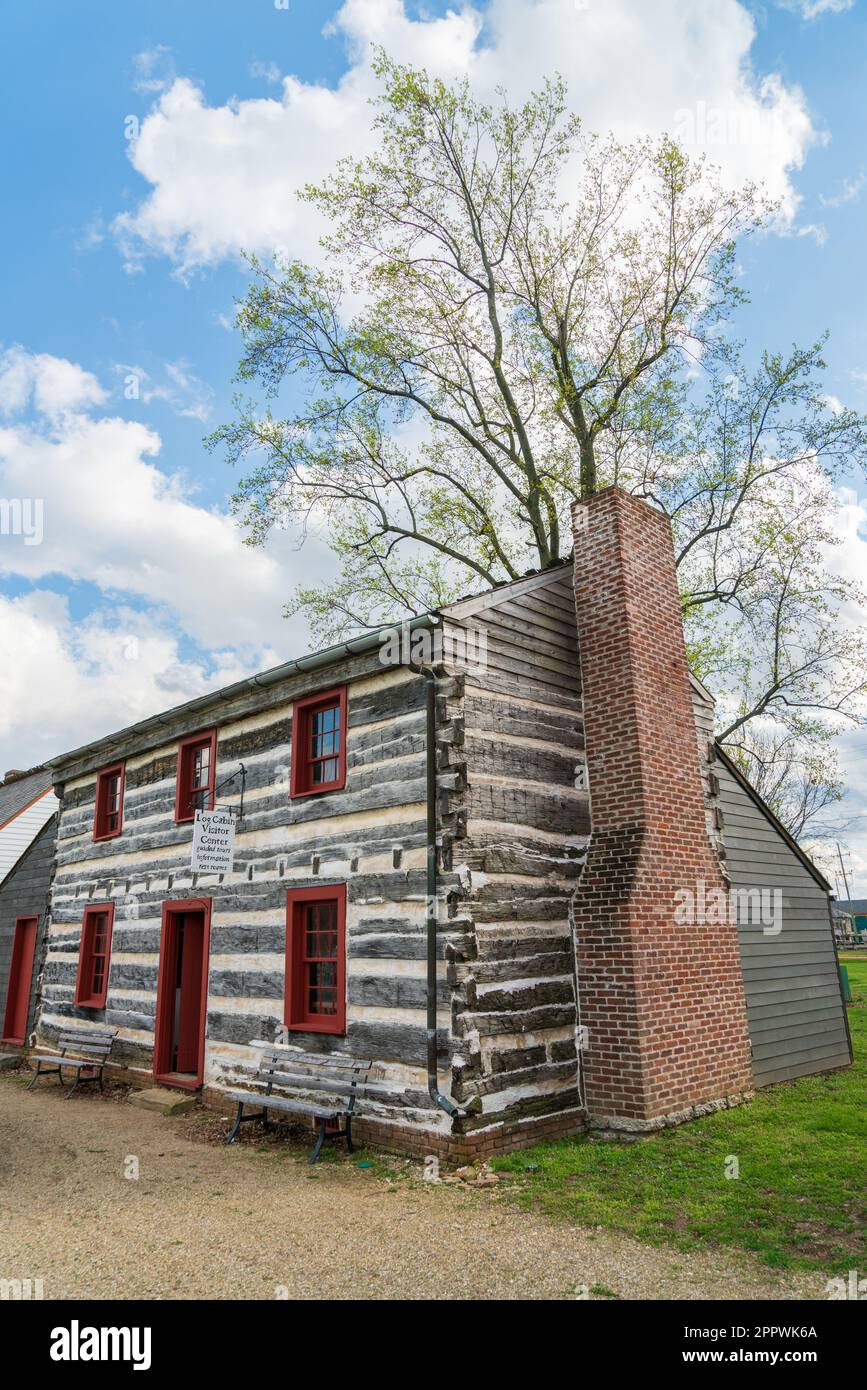 The Vincennes State Historic Sites in Indiana Stock Photo Alamy