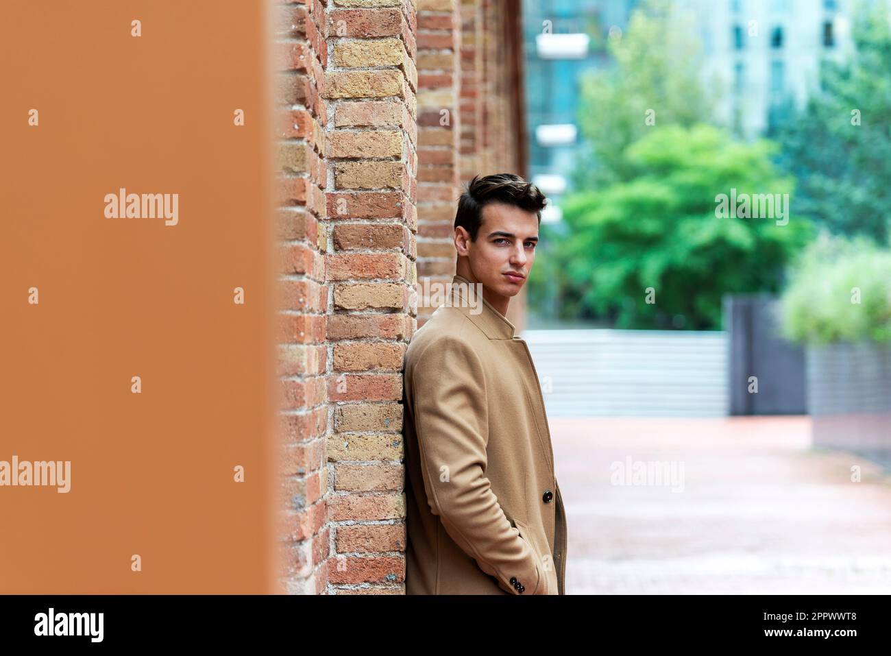 Attractive man in street hi-res stock photography and images - Alamy