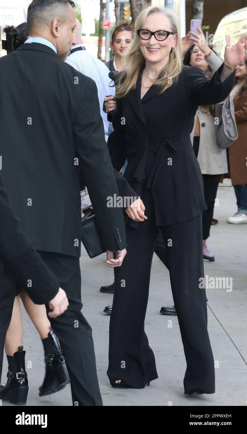 Meryl streep 2023 hi-res stock photography and images - Alamy
