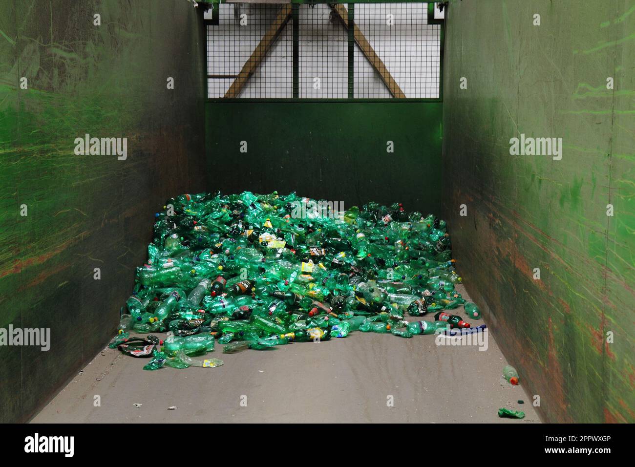 plastic pet bottle garbage from recycle industry Stock Photo Alamy