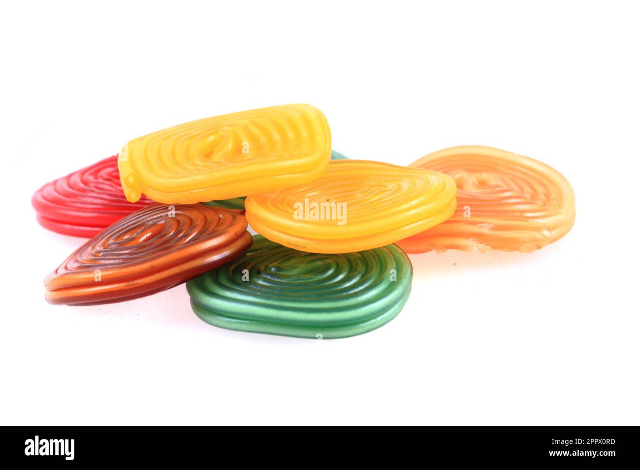 sweet jelly candy isolated on the white background Stock Photo - Alamy